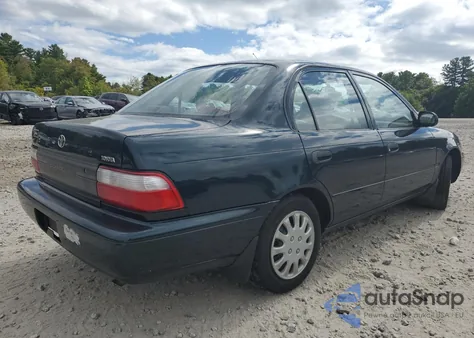 1997 Toyota Corolla Base from USA, damaged, VIN 2T1BA02E7VC180783